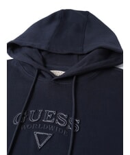 GUESS TEXTURED PATCH LOGO Hanorac cu gluga smartblue - hanorace - 3