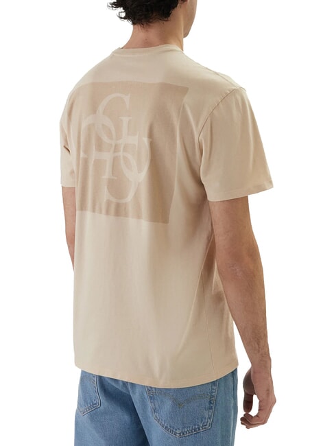 BASIC 4G MIST Tricou de bumbac stejar deschis multicolor - tricou
