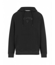 GUESS TEXTURED PATCH LOGO Hanorac cu gluga jetbla - hanorace - 3