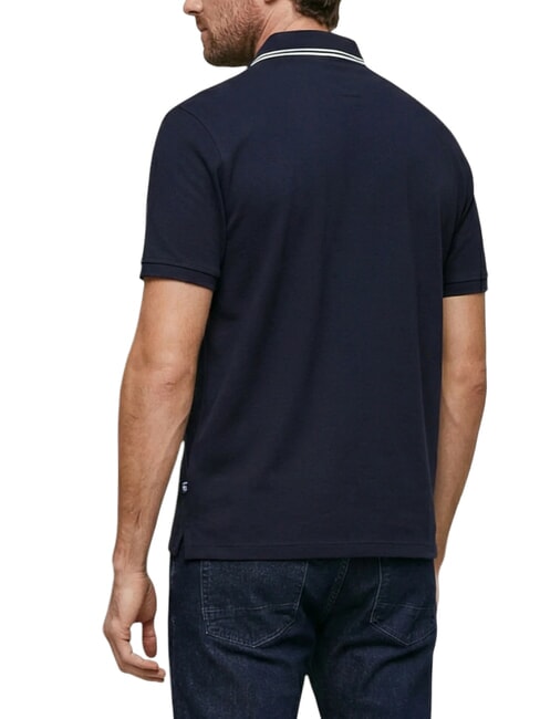 PAUL PIQUE Tricou polo cu m&acirc;necă scurtă smartblue - maiou Polo