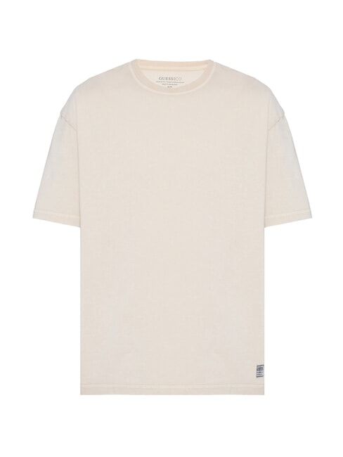 ACID WASH Tricou din bumbac stejar deschis - tricou