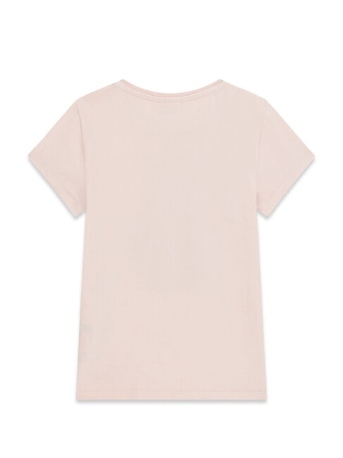 MINIME Tricou de bumbac roz visat - Tricou copil