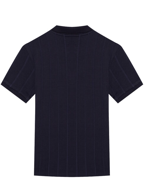 KNIT Tricou polo cu m&acirc;necă scurtă smartblue - Tricou copil