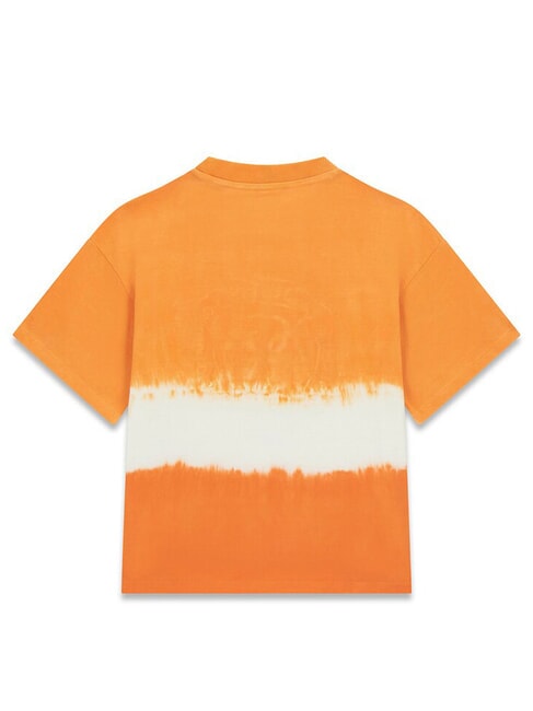 OVERSIZE Tricouri pentru copii nuanțe de nisip tye dye - Tricou copil