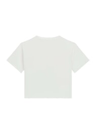 GUESS CROP Tricou din bumbac alb purpuriu - Tricou copil - 2