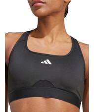 ADIDAS PWRCT Sutien sport, decolteu pătrat negru - Lenjerie de corp pentru femei - 6