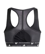 ADIDAS PWRCT Sutien sport, decolteu pătrat negru - Lenjerie de corp pentru femei - 3