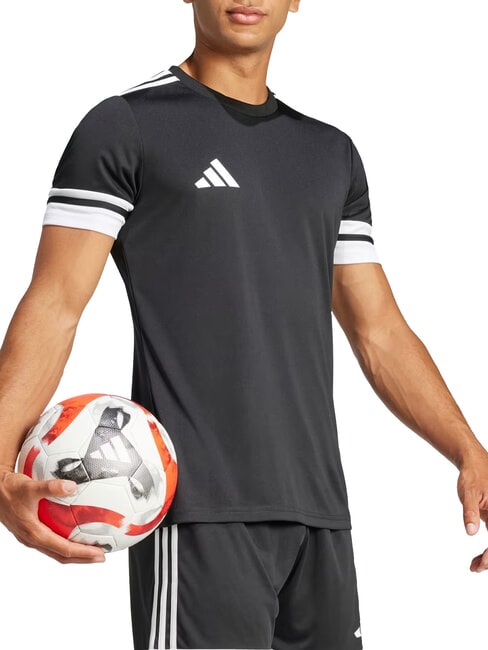 SQUA25 Tricou de curse cu m&acirc;necă scurtă negru - tricou