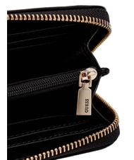 GUESS BIANCA Portofel mediu BLACK - Portofele femei - 2