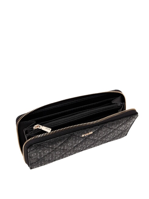 LIBBY Portofel cu fermoar BLACK - Portofele femei