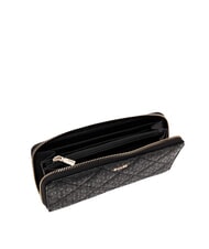 GUESS LIBBY Portofel cu fermoar BLACK - Portofele femei - 2