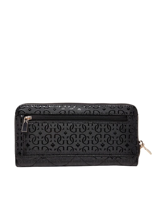 LIBBY Portofel cu fermoar BLACK - Portofele femei
