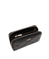 GUESS LIBBY Portofel mediu BLACK - Portofele femei - 2