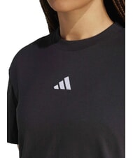 ADIDAS 3 STRIPES Tricou sport, bumbac pur negru - tricou - 3