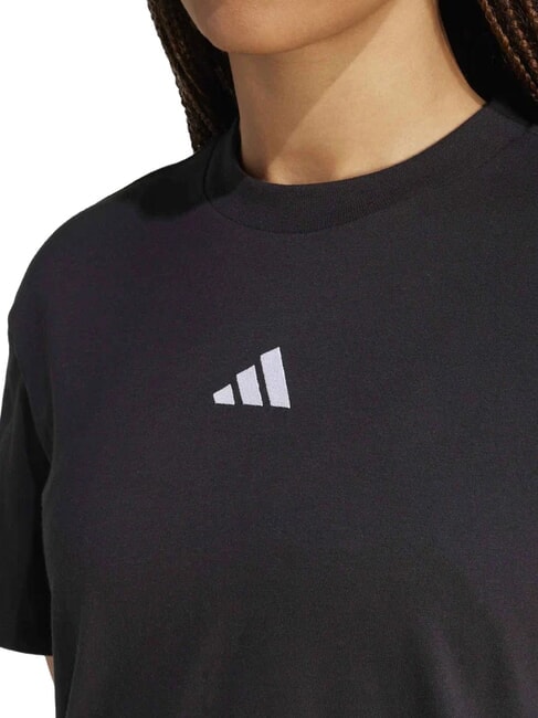 3 STRIPES Tricou sport, bumbac pur negru - tricou