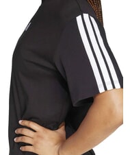 ADIDAS 3 STRIPES Tricou sport, bumbac pur negru - tricou - 4