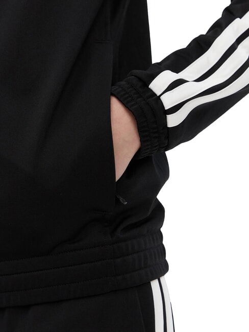 3 STRIPES Hanorac cu guler &icirc;nalt negru - Hanorace pentru femei