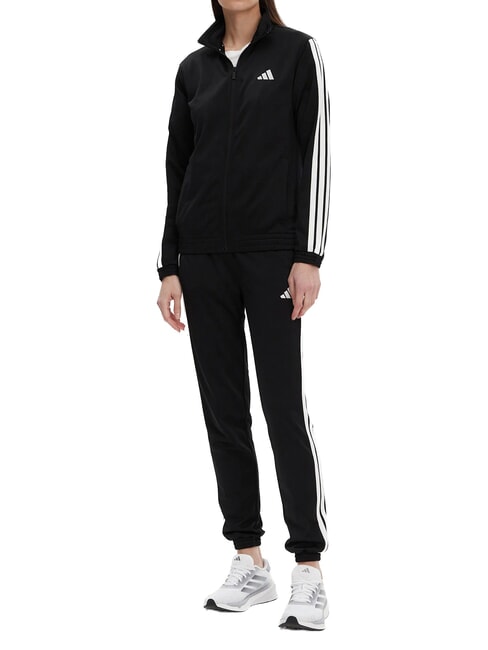 3 STRIPES Hanorac cu guler &icirc;nalt negru - Hanorace pentru femei