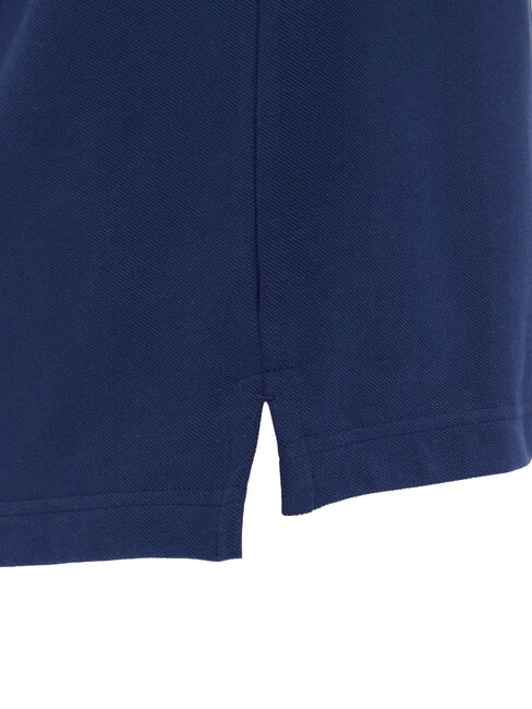 SMALL LOGO Tricou polo cu m&acirc;necă scurtă, bumbac pur albastru - maiou Polo