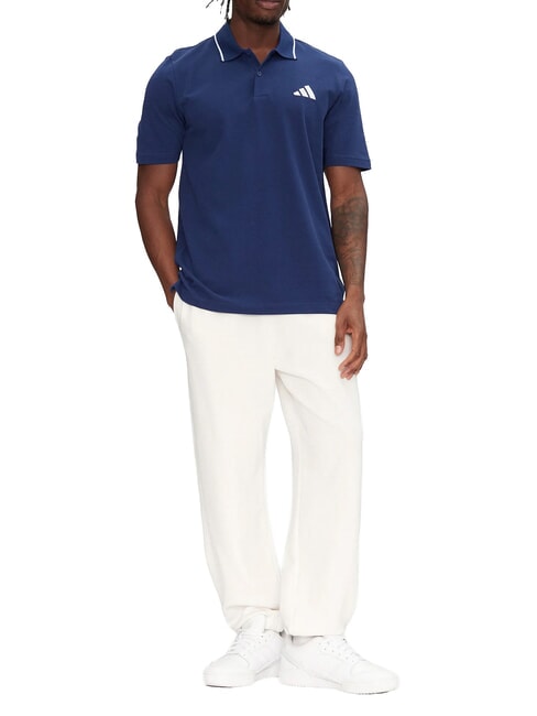 SMALL LOGO Tricou polo cu m&acirc;necă scurtă, bumbac pur albastru - maiou Polo