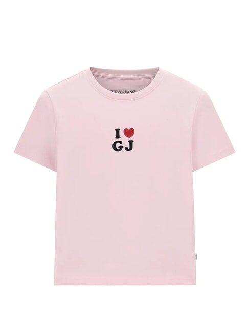 I LOVE Tricou din bumbac liliac de vară - tricou