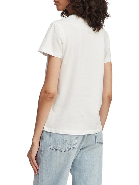 I LOVE Tricou din bumbac alb purpuriu - tricou