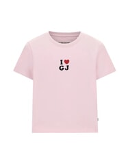 GUESS JEANS I LOVE Tricou din bumbac liliac de vară - tricou - 3