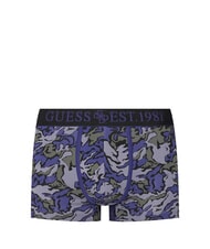 GUESS JOE Trei perechi de boxeri teren camuflaj albastru - Slip pentru bărbați - 4