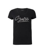 GUESS LEO TRIANGLE Tricou cu m&acirc;necă scurtă jetbla - tricou - 4