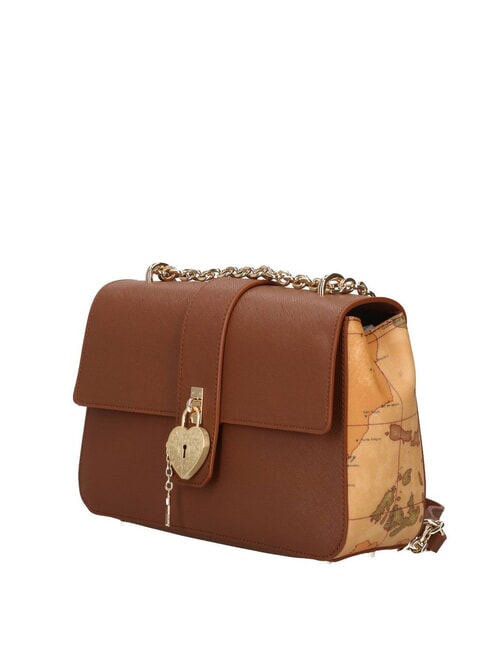 WESTERN LOVE BAG Geantă de umăr castan - Genți femei