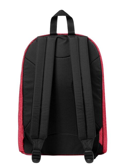 OUT OF OFFICE Rucsac pentru laptop de 13 " carmin sc&acirc;nteietor - Rucsacuri pentru școală și timp liber