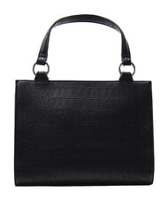 LOVE MOSCHINO JEWEL CROCO Geantă de m&acirc;nă, cu curea de umăr negru - Genți femei - 3