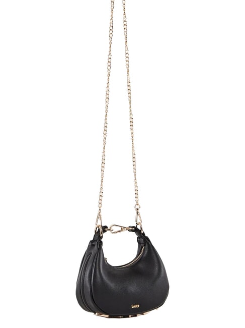 LINDA Geantă mini crossbody cu curea de umăr BLACK - Genți femei