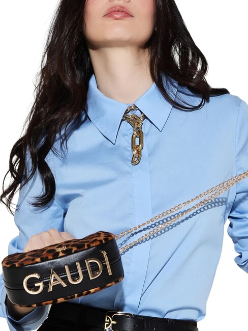 LINDA Geantă mini crossbody cu curea de umăr MACULA - Genți femei