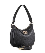 GAUD&Igrave; LEA Geantă de umăr mini hobo, cu curea de umăr BLACK - Genți femei - 2