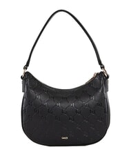 GAUD&Igrave; LEA Geantă de umăr mini hobo, cu curea de umăr BLACK - Genți femei - 3
