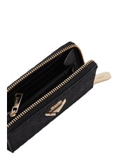 GAUD&Igrave; BEA BRAID Portofel compact, cu fermoar BLACK - Portofele femei - 2