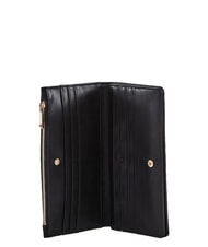 GAUD&Igrave; BEA BRAID Portofel mare, țesut BLACK - Portofele femei - 2