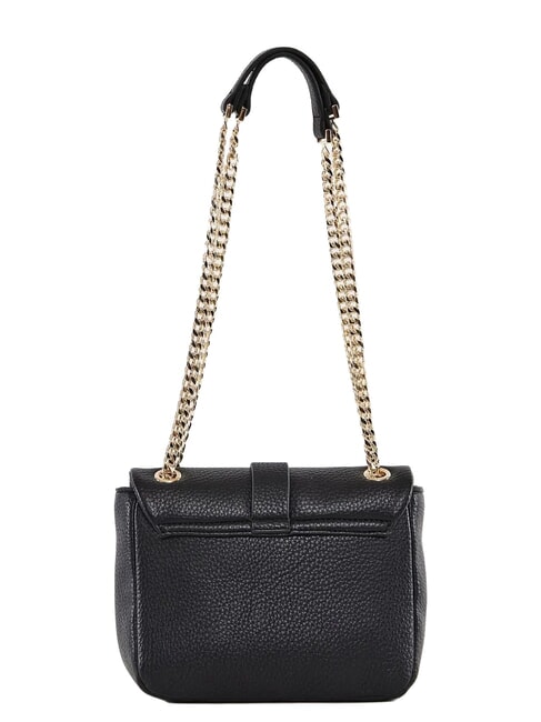 LYNN PLAIN Geantă mini crossbody cu curea de umăr din lanț BLACK - Genți femei