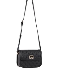 GAUD&Igrave; LEA Geantă mini crossbody cu curea de umăr reglabilă BLACK - Genți femei - 2