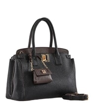 GAUD&Igrave; GIADA Geantă de m&acirc;nă cu curea de umăr și clutch BLACK - Genți femei - 2