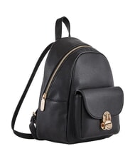 GAUD&Igrave; EVELYN Rucsac cu buzunar frontal BLACK - Genți femei - 2