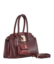 GAUD&Igrave; GIADA Geantă de m&acirc;nă cu curea de umăr și clutch Burgundia - Genți femei - 2