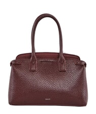 GAUD&Igrave; GIADA Geantă de m&acirc;nă cu curea de umăr și clutch Burgundia - Genți femei - 3