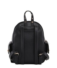GAUD&Igrave; GRETA Rucsac cu buzunare laterale BLACK - Genți femei - 3
