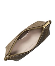 MICHAEL KORS LAILA Geantă de m&acirc;nă cu logo loden - Genți femei - 4