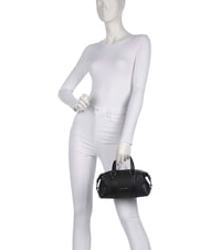 MICHAEL KORS TEDDI Geantă de m&acirc;nă din piele, cu curea de umăr negru - Genți femei - 6