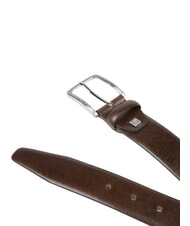 PIQUADRO Centura C56, din piele, poate fi tăiat la dimensiuni - Curele