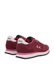 SUN68 ALLY SOLID Adidași Bordeaux - Pantofi femei - 3