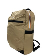 KWAY MID LAON Rucsac din nailon hidrofug bej kaki - Rucsacuri pentru școală și timp liber - 3